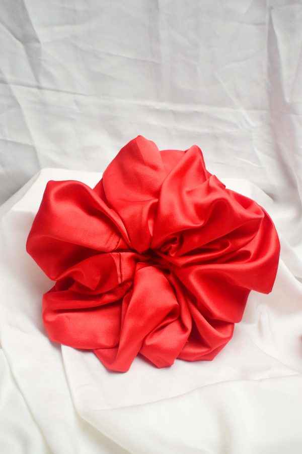 jual scrunchies ikat rambut scrunchie, scrunchi lucu, jual hiasan rambut, perhiasan rambut dan kepala lembut, bahan kain soft silk satin by Nathacraft Accessories