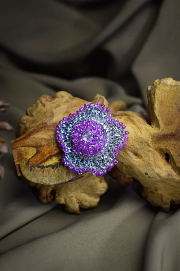 TAVIA BROOCH (RS - 6014) - Image 4