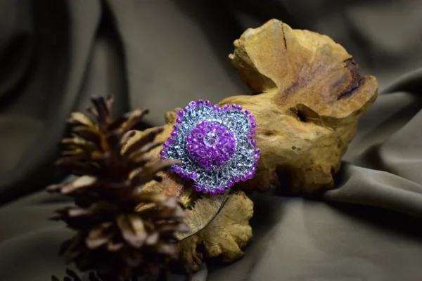 TAVIA BROOCH (RS - 6014) - Image 3